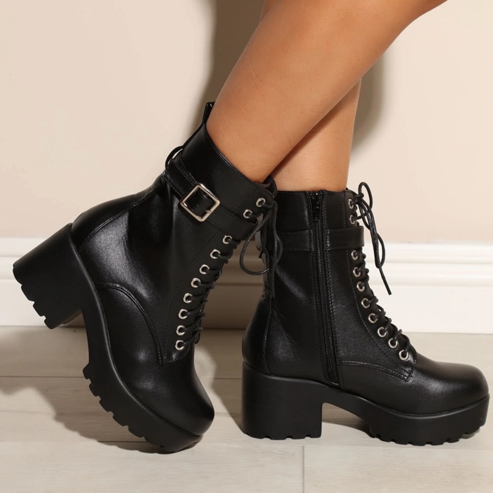 Lace up Booties